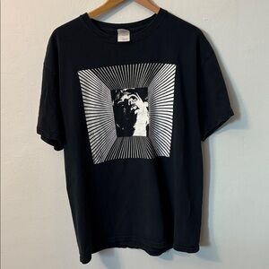 Band‎ Tee From Brooklyn Punk Rock Band The Men Black Large